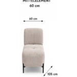 🔹 Mittelelement – 60 cm