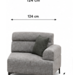 🔹 Armteil rechts – 124 cm